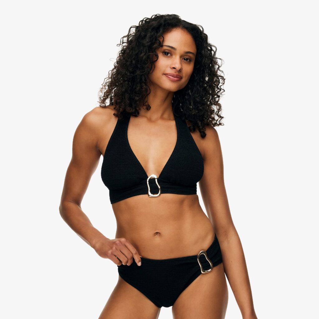 8718 Klassieke beugelloze bikini Set